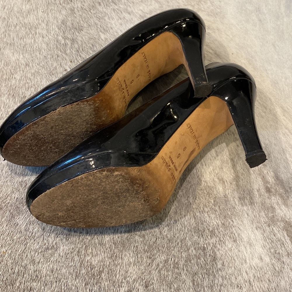 Kate Spade women’s patent leather heals black size 6 - Picture 5 of 5
